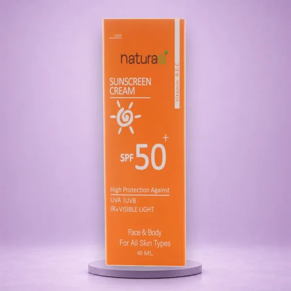 کرم ضد آفتاب spf50 ناتوراسی - تصویر 2