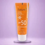 کرم ضد آفتاب spf50 ناتوراسی