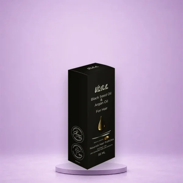 روغن مو سیاه دانه و آرگان - ویتابلا - تصویر 2