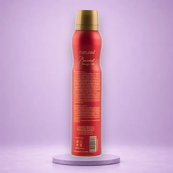 اسپری خوشبو کننده بدن Baccarat Rouge 540 ناتوراسی 200 میل - تصویر 2
